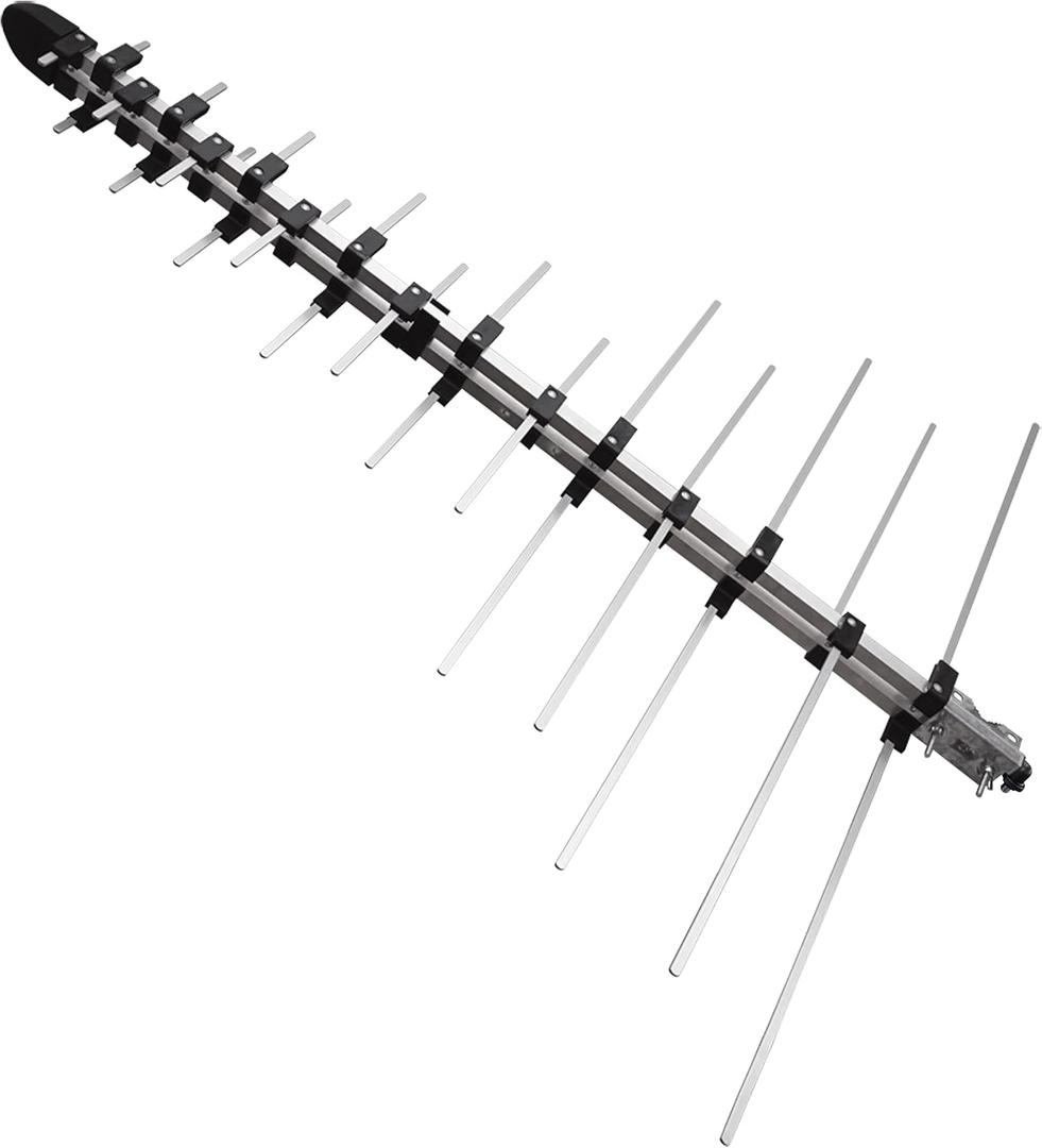 Antennas Direct Element Uni-Directional UHF VHF Outdoor HDTV Antenna, 60+ Mile Range, 4K 8K UHD, NEXTGEN TV w/All-Weather Adjustable Mounting Hardware