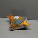 Lelepet Reversible Dog Coat Waterproof Dog Jacket Windproof Puffer Vest for Winter Warm Lightweight Coats for Large Dogs Adjustbale Hook & Loop Pet Apparel with Leash Hole, Pitbull, Green, XL