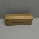 Nieifi Spice Rack Wall Mount, 4 Pack, Clear, Screw or Adhesive Installation, Spice Rack Organizer for Your Kitchen Cabinet or Pantry Door