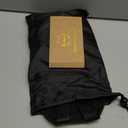 Airplane Foot Hammock, No Collapse Foot Rest for Plane Travel with Extended Adjustment Strap, Portable Desk Foot Hammock with Thickened Foam, Foot Sling Travel Essentials to Relax Your Feet (1 Pc Black)