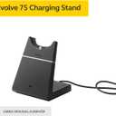 Jabra Evolve 75 Charging Stand Only Provides Easy and Convenient Charging and Storage, Authentic Office Headset Accessory