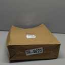 Poen Woven Rattan Christmas Tree Collar, Neutral Wicker Tree Skirt, Rustic Farmhouse Christmas Stand Base Cover Decor Handmade X-Shape Weave Design (White, 24 Inch)