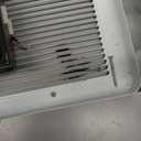 New Upgrade CSC151TW Electric Wall Heater - Fast & Efficient Heating with Built-in Thermostat, 1500W/120V, 5120 BTU, Complete Unit, White (120, Volts) (Black)