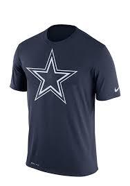 NAT Nike Dallas Cowboys NFL Dri-FIT The Nike Tee Blue Shirt Mens 2XL Football