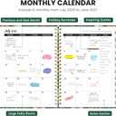 3 x ZOTIA Planner 2026-2027, Jul 2026-Jun 2027 Weekly & Monthly Calendar