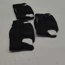 wegreeco Washable Female Dog Diapers Highly Absorbent Reusable Diapers for Dog in Heat Dog Period Diapers, 3 Pack (Black,X-Large (X-Large (17.5"-27" Waist))