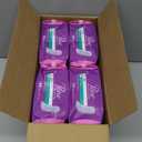 Poise Incontinence Pads & Postpartum Incontinence Pads, 3 Drop Light Absorbency, Long Length, 96 Count (4 Packs of 24), Packaging May Vary