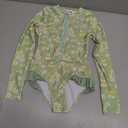 GRACE KARIN Girls One Piece Swimsuits Long Sleeve Bathing Suits Swimwear Size: 5-6 Years