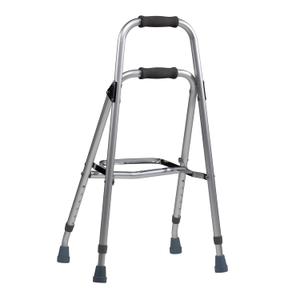 Dynarex Side Style One-Arm Walker is a Walker Used on One Side of The Body with Tool-Free Adjustable Height up to 34 & 300 Pound Weight Capacity, Silver, 1 Side Style One-Arm Walker