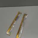 Ravinte Gold Cabinet Pulls Brushed Brass Kitchen Cabinet Handles Come with Screwdriver (10 in Hole Center, 2 Pack) Screwdriver Not Included