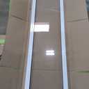 PetSafe Sliding Glass Pet Door - No-Cut DIY Install Doggy Door for Renters - Aluminum Frame - Adjustable Height 91 7/16" to 96" - Ideal for Large Dogs Up to 100 lb - White