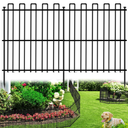 15 Panels No Dig Animal Barrier Fence, 32in(H) x 30ft(L) Garden Edging Border Fencing, Rustproof Metal Stakes Decorative Garden Fence, Dog Digging Defense Fencing Barrier for Outdoor, Yard, Patio
No Dig Outdoor Fence, Unknown Brand, Unknown Size, Some Bent Posts