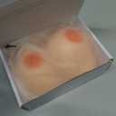 MERSTEYO Silicone Breast Forms Mastectomy Prosthesis For Cosplay Crossdresser Transgender Waterdrop 1 Pair A To II Cup (Beige)