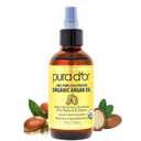 PURA D'OR 4 Oz Organic Moroccan Argan Oil  100% Pure Cold-Pressed Virgin Grade  Lightweight Moisturizer for Skin, Face, Body & Hair Relaxer  Helps Dry Skin, Scalp Care, Split Ends, Nails & Cuticles