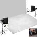 Kate Grey Floor Backdrop Photography Floor Mats Rubber Floor Wall Backdrop Newborn Photography Props Anti-Slip Rug for Photo Studio8X5ft