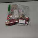 Christmas Wreath, 9.84 Inch LED Triangle Merry Christmas Front Door Wreaths Small Christmas Decorations Home Decor