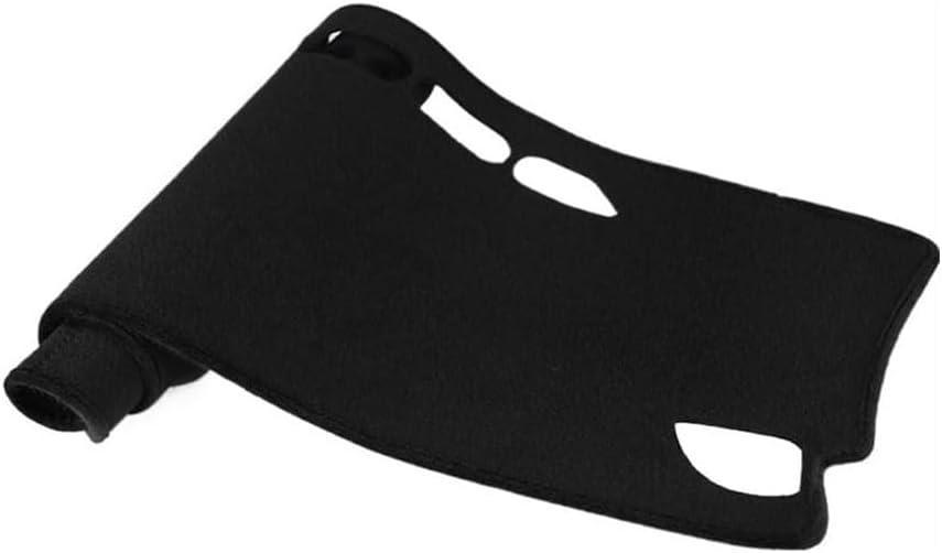 Car Dashboard Cover Mat Dash for 3 Series 2020-2022, Polyester Dash Covers Non-Slip Reduces Glare Sunshade Carpet Protector Interior Accessories,A/RHD-Black