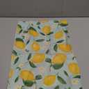 AVOIN colorlife Summer Lemon Throw Pillow Cover, 12 x 20 Inch Flowers Blue Cushion Case Decoration for Sofa Couch Holiday Seasonal Home Decor