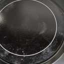 OVENTE Countertop Infrared Single Burner, 1000W Electric Hot Plate with 7” Ceramic Glass Cooktop, 5 Level Temperature Setting & Easy to Clean Base, Compact Stove for Home Dorm Office, Black BGI101B