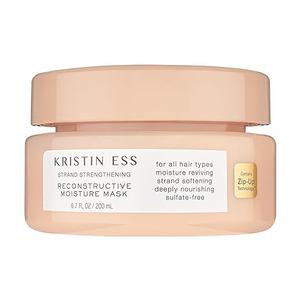 Kristin Ess Hydrating Deep Conditioner Protein Hair Mask  Shea Butter + Coconut Oil Hair Treatment for Dry Damaged Hair  Deep Conditioning, Strengthening, Softening, AntiFrizz  Pear + Amber Scent