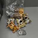 12 Pack Small Stuffed Animals Bulk, 4.5 Inch Mini Plush Toys, Treasure Box Toys for Classroom, Party Favors for Kids, Plush Keychain, Claw Machine Prizes, Baby Shower Decorations
