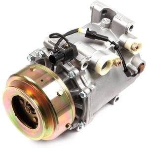 cciyu Air Conditioning Compressor Compatible for Mitsubishi Montero Sport 3.0L 3.5L 2.4L 1997-2004 Replaces AC Compressor for Car 1 Grooves MSC105