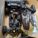 RIAARIO 1/10 Brushless RC Cars, RTR, Beginner, MAX 50+ MPH, Metal Drivetrain, 4WD, Waterproof Electronics, Carbon Fiber, Black, Ages 14+
