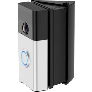 QIBOX Adjustable (30 to 55 Degree) Angle Doorbell Mount Compatible with Ring/Blink Video Doorbell 4/3/2/1/Wired/Pro/(2020 Release), Replacement Adapter Mounting Holder Bracket Wedge Accessories Kit