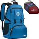 TRIPPED Travel Gear Traveling Backpack- Foldable Collapsible Lightweight Backpack for Travel (Light Blue) 35 liters (Tropical Blue)
