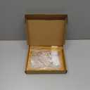 Acrylic 5X7 Picture Frame to Display 5x7 4x6 Pictures Mat-free Neon Floating Photo Frame for Wall and Tabletop, Neon Yellow