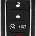 Key fob Replacement fits for Jeep Grand Wagoneer 2022-2024 Grand Cherokee L 2021-2024 Grand Cherokee 2022 Smart Car Keyless Entry Remote Control M3NWXF0B1 433MHz 68469565 68377534