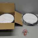 4 Pack 12 Inch Dimmable LED Flush Mount Ceiling Light Fixture 28W 3200LM 5 Color Temperature in One Super Slim Round Ceiling Lamp Low Profile Ceiling Lights for Living Bedroom Kitchen Laundry Black