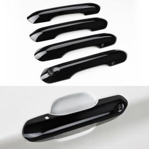 Exterior Door Handle Cover Compatible for 2020 2021 2022 2023 2024 2025 Ford Explorer Accessories Door Handle Protector TrimGlossy Black