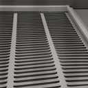 EZ-FLO 25 x 20 Inch (Duct Opening) Return Air Vent Cover for Wall or Ceiling, Solid Steel Return Air Filter Grille, HVAC Vent Cover, White, 61634