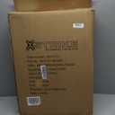 X Strike Fishing Chair with Cooler and Backrest, Folding Backpack Chair for Adults up to 350 lbs, Fishing Stools Portable for Outdoor, Camping, Hiking