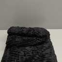 Homemate Heated Blanket Electric Throw - 50"x60" Heating Blanket Throw 1/2/4/6/8 Hours Auto-Off 10 Heat Levels Over-Heat Protection Soft Flannel Sherpa ETL Certification (05 - Black(striped))