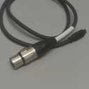 Devinal Upgrade XLR Female to USB C Cable, USB Type-C to Female XLR Recording Cable Cord Connector Adapter Compatible with Microphone, Smartphone or MacBook 1M