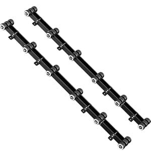 VELPAX Heavy Duty Boat Trailer Roller,Steel Bottom Support,Withstand 2000 LBS Boat Storage Trailer,Trailer Roller, Boat Trailer Bunks for Boats, Small Motors, Sailboats