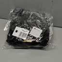 8 Pcs Christmas Velvet Cabinet Door Bows and Ribbons Large Black Velvet Bows for Christmas Cabinet Door Xmas Bows and Ribbon for Kitchen Furniture Winter Holiday Home Party Decoration Gifts