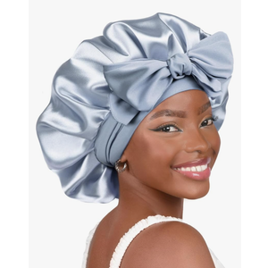 YANIBEST Adjustable Silk Bonnet for Sleeping Women Double Layer Satin Bonnet Reduce Friction Prevent Frizz Curly Hair