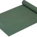 Gaiam Yoga Mat - Premium Solid Thick Non Slip Exercise & Fitness Mat for All Types of Yoga, Pilates & Floor Workouts