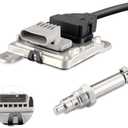 Downstream NOx Nitrogen Oxide Sensor Fits for Chevrolet Fits for Chevy Silverado 2500 3500, Fits for GMC Sierra 2500 3500 2017-2019 6.6L Diesel Replaces 12676706 12680469 12673517 12718676 12741484