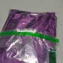 DF-deals Girls Boys Kids Silk Satin Pajamas Set Button-Down Clothes Long Sleeve Loungewear Sleepwear PJS (12-13 Years, Purple)