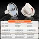 Upgraded 5pcs DG64-00472A / DG64-00347A Stove knobs Compatible with Samsung Gas Range Knobs DG64-00473A,DG64-00347B Stove knob, Replaces FX710bgs, NX58F5500SS, FX510BGS, FX510BGS, NX58F5300SS