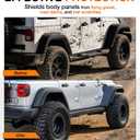 Fender Flares Compatible with 2018-2026 Jeep Wrangler JL Low Fenders Only