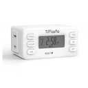 TiFFCOFiO Indoor 15A/1875W Digital Light Programmable Outlet Timer 2 Pack