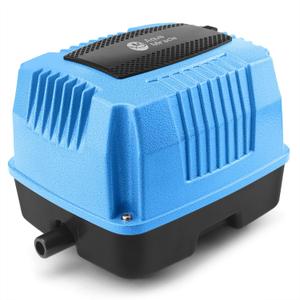 AquaMiracle Linear Air Pump AP-40/AP-60/AP-80/AP-160 for Pond Aeration, Septic, Hydroponic, 635/950/1350/2550GPH, Pond, Waste Treatment, Aquarium, Fish Farm, Seafood Restaurant