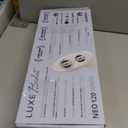 LUXE Bidet NEO 120 - Single Nozzle, Self-Cleaning, Non-Electric Bidet Attachment for Toilet Seat, Adjustable Water Pressure, Rear Wash (White)