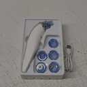 VOYOR Blackhead Remover Pore Vacuum  Electric Acne Extractor Tool with LCD Screen and 5 Suction Levels, 6 Replaceable Heads, USB Rechargeable Pore Cleaner for Women & Men (BR510)