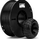 ELEGOO TPU Filament 1.75mm Black 1KG, 95A Flexible Soft 3D Printing Filament 1KG Spool(2.2lbs) Fits for Most FDM 3D Printers